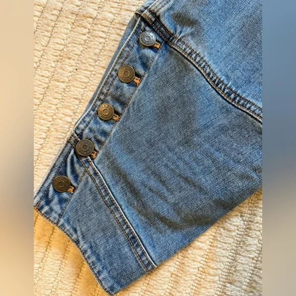 Ulla Johnson Blue Denim Midi Dress - Picture 9 of 11